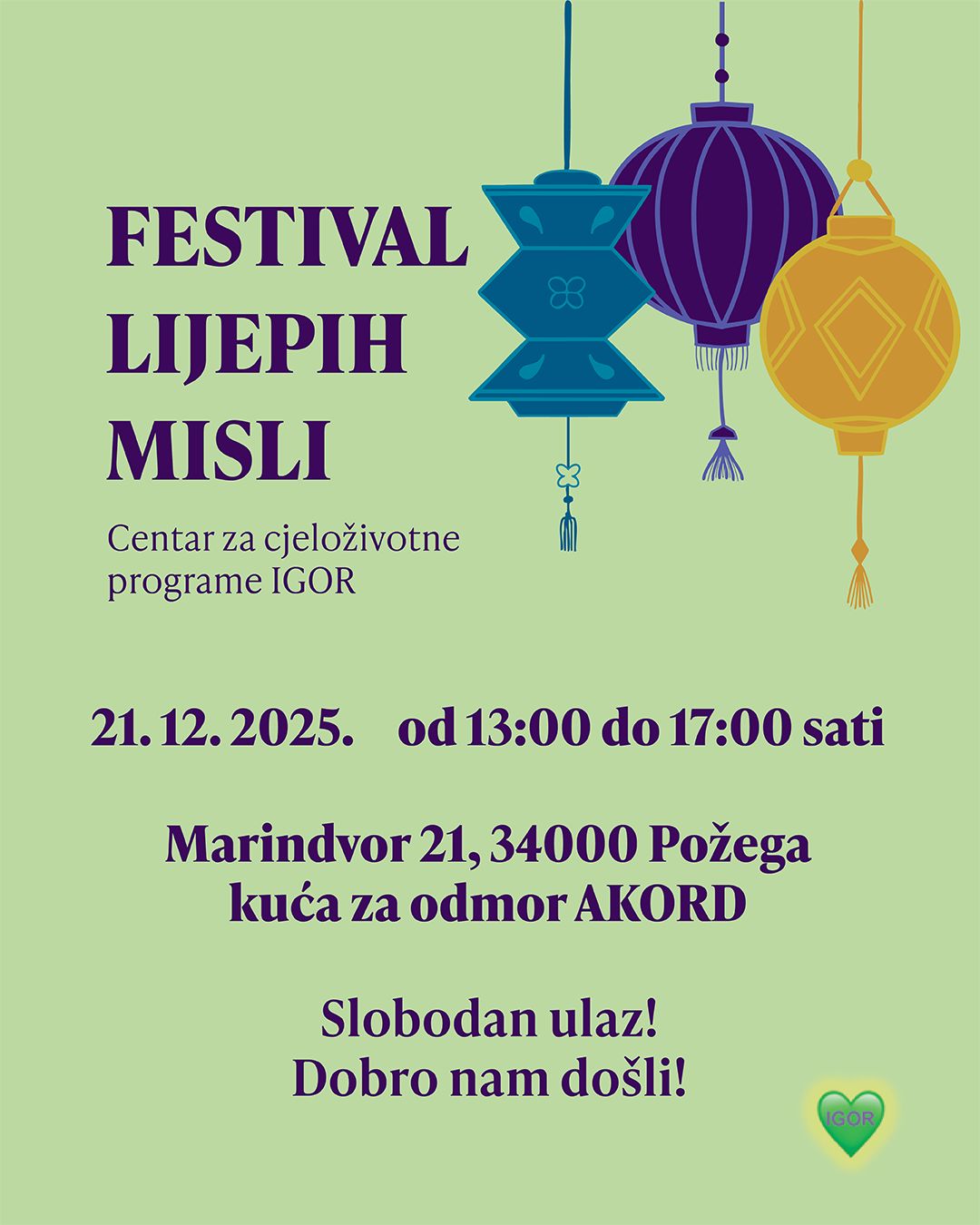 Festival lijepih misli